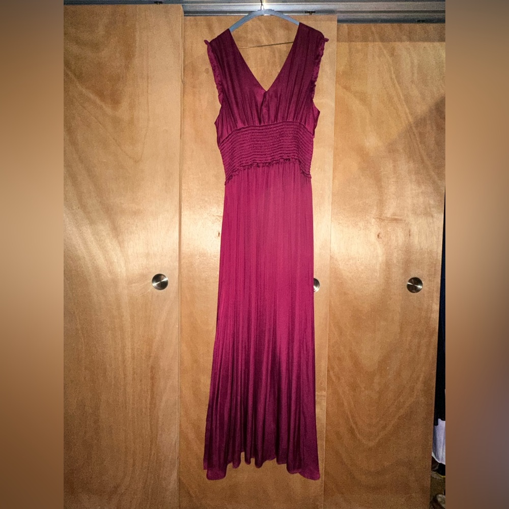 Banana Republic satin dress, size 16